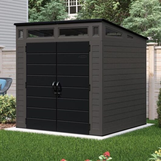 Suncast Moda Modernist Shed 7x7