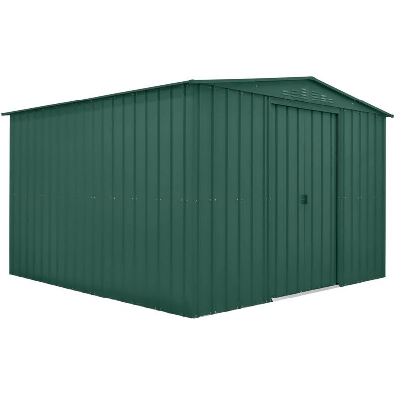 10 x 10 Feet Globel Apex - Steel/Metal - L310 x W308 x H203 cm - Green