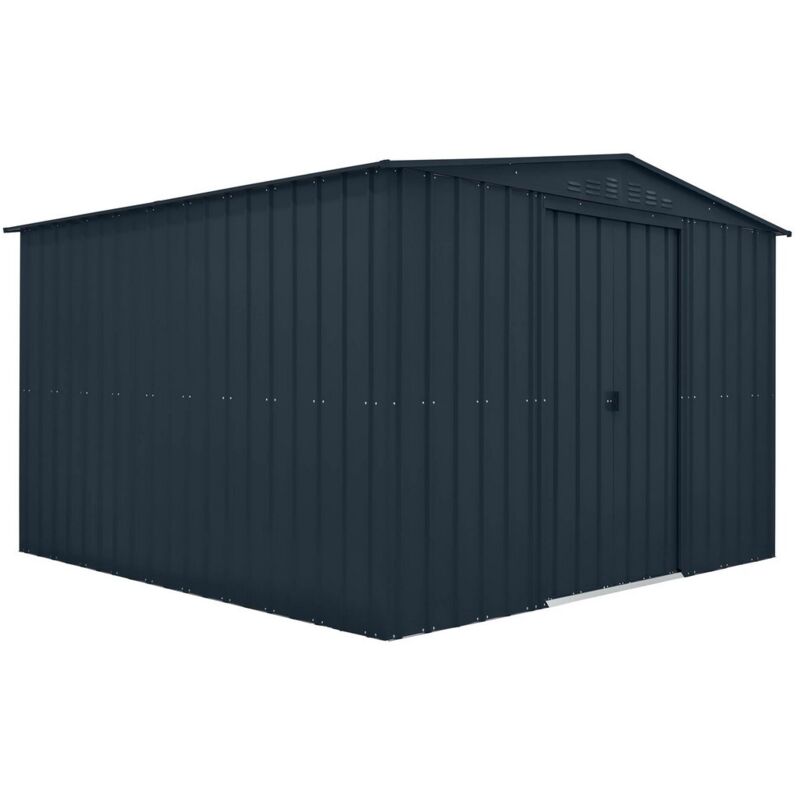 10 x 10 Feet Globel Apex - Steel/Metal - L310 x W308 x H203 cm - Grey