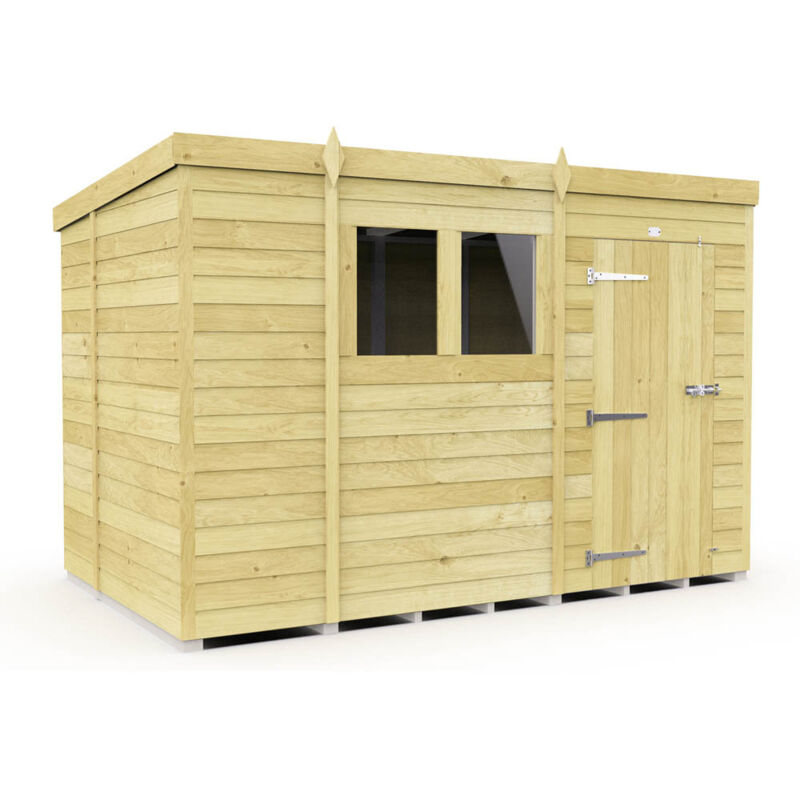 10 x 6 Pent Shed