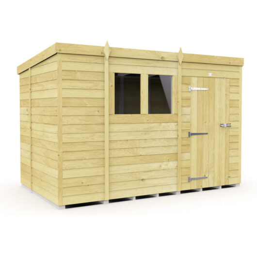 10 x 7 Pent Shed