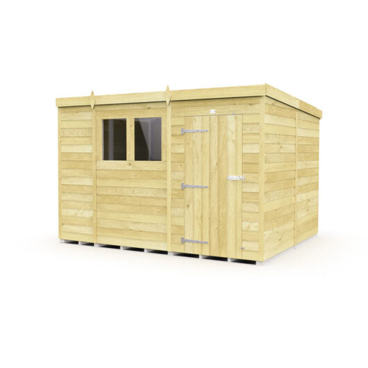 10 x 8 Pent Shed