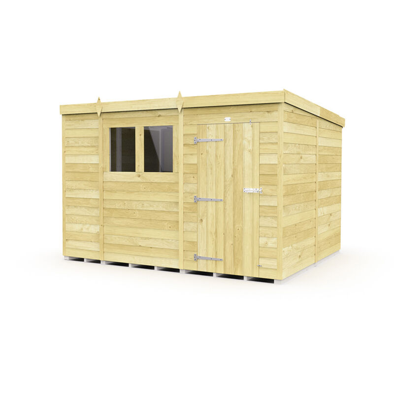 10 x 8 Pent Shed