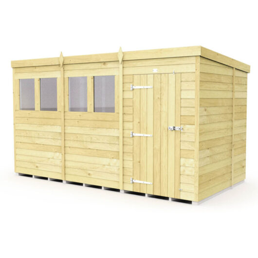 12 x 7 Pent Shed