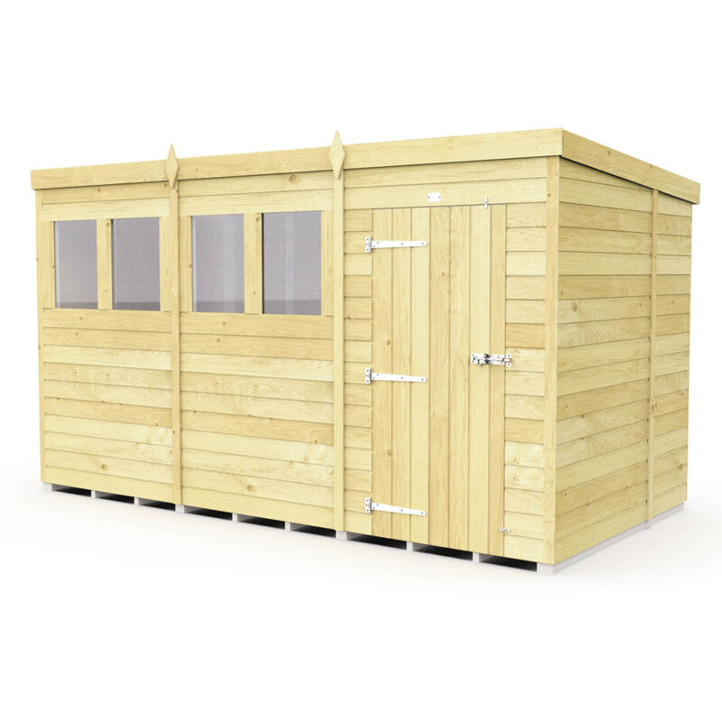 12 x 7 Pent Shed
