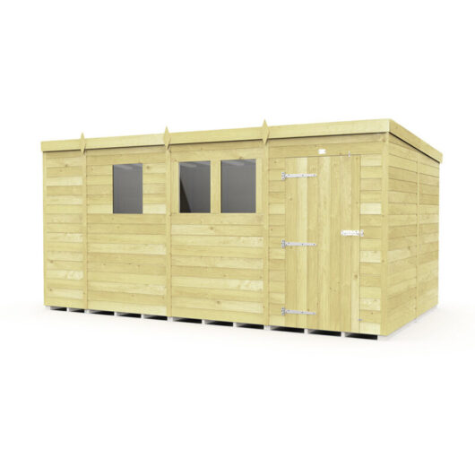 13 x 8 Pent Shed