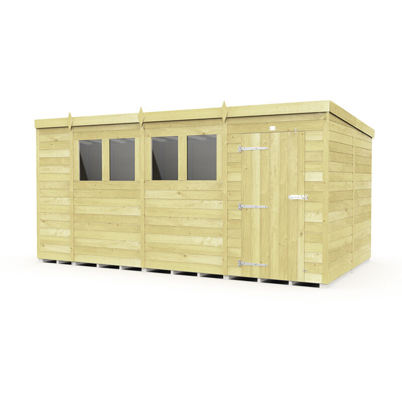 15 x 8 Pent Shed