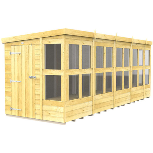 18 x 6 Pent Potting Shed