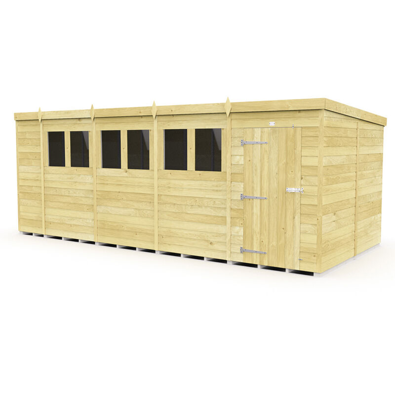 18 x 8 Pent Shed