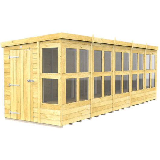 20 x 6 Pent Potting Shed