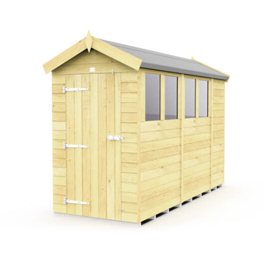 4 x 10 Apex Shed