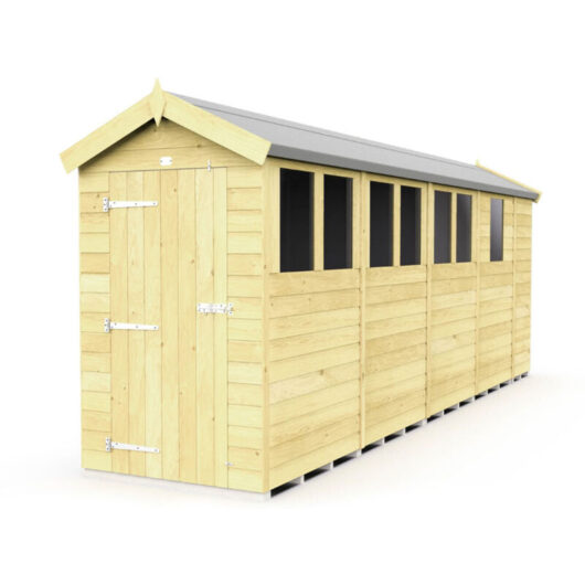 4 x 17 Apex Shed