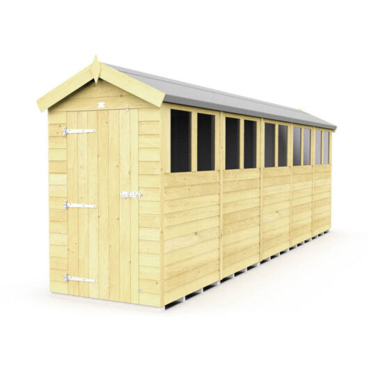 4 x 20 Apex Shed