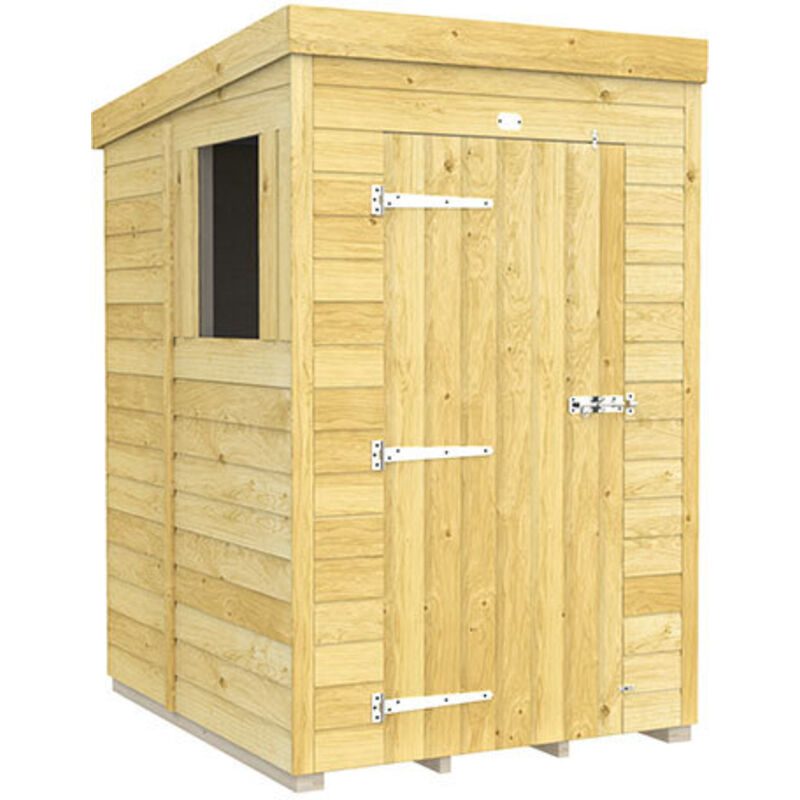 4 x 5 Pent Shed