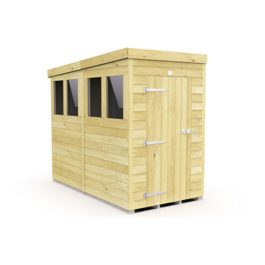 4 x 8 Pent Shed