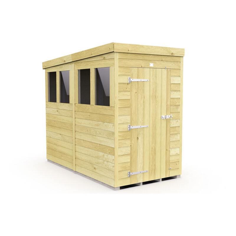 4 x 8 Pent Shed