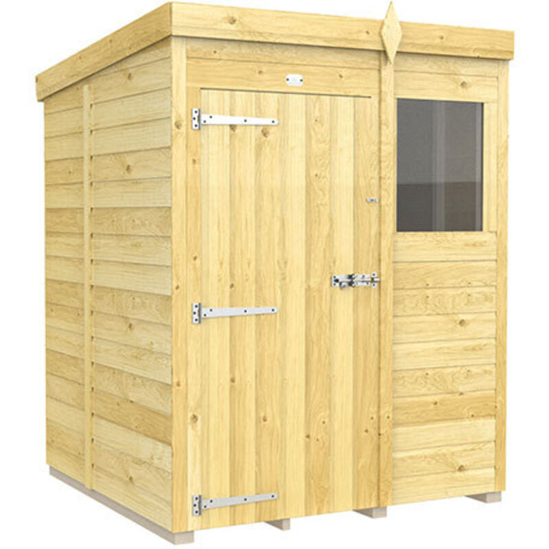 5 x 5 Pent Shed