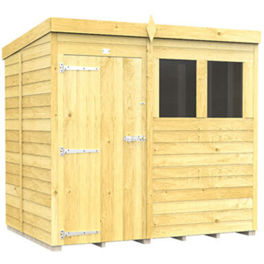5 x 7 Pent Shed