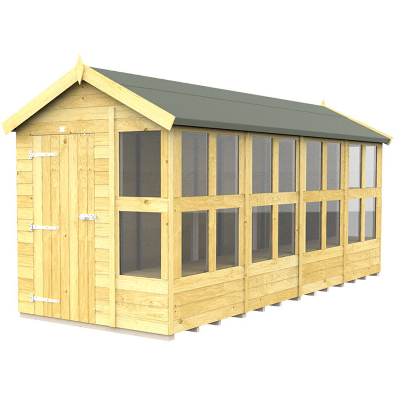 6 x 16 Apex Potting Shed