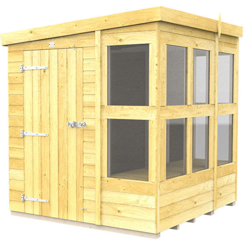 6 x 6 Pent Potting Shed