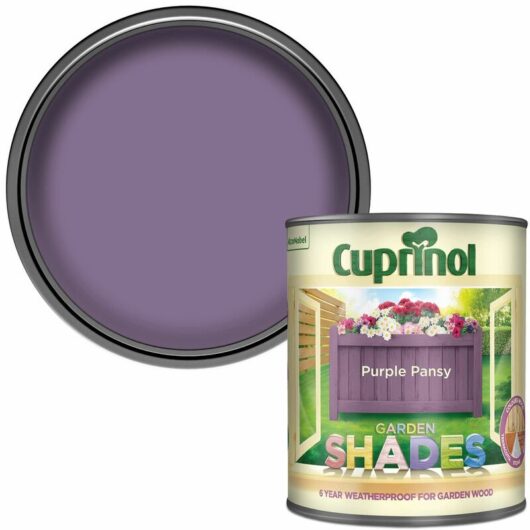 Garden Shades Purple Pansy 1 litre CUPGSPP1L