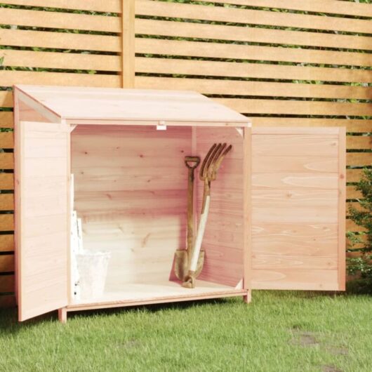 Garden Shed 102x52x112 cm Solid Wood Fir Vidaxl