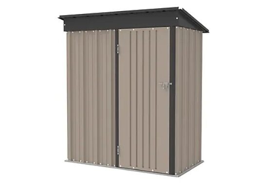 5FT Metal Garden Storage Shed