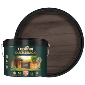 Cuprinol 5 Year Ducksback Matt Shed & Fence Treatment - Harvest Brown - 9L