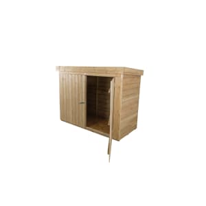 Forest Garden Large Pent Outdoor Garden Storage - 6 x 3ft