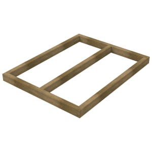 Forest Garden Shed Base for Overlap Sheds - 4 x 3ft