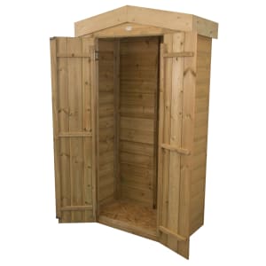 Forest Garden Tall Shiplap Apex Garden Store - 3 x 2ft