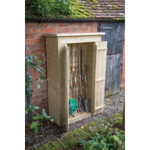 Forest Garden Tall Shiplap Pent Garden Store - 3 x 2ft