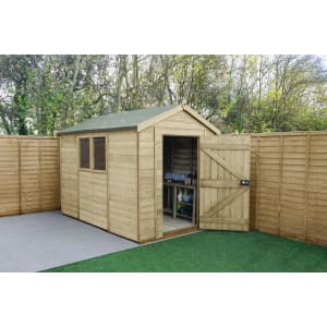Forest Garden Timberdale Apex Shed with Assembly - 10 x 6ft