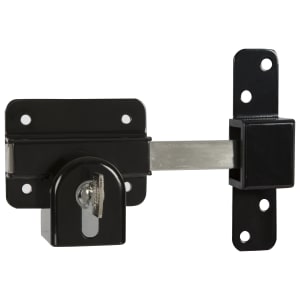 GateMate B1490086 Double Locking Euro Profile Long Throw Lock - 50mm
