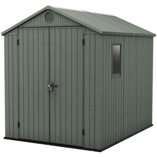Keter Darwin Shed 6x8ft - Green