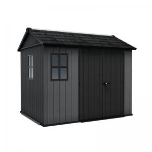 Keter Newton Plus Shed 9.5x7ft Grey KET259689 TBK85081