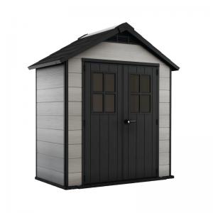 Keter Oakland Shed 7.5x4ft Grey KET254397 TBK63262