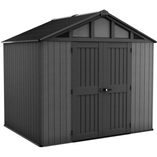 Keter Stronghold 10x8 Shed - Grey