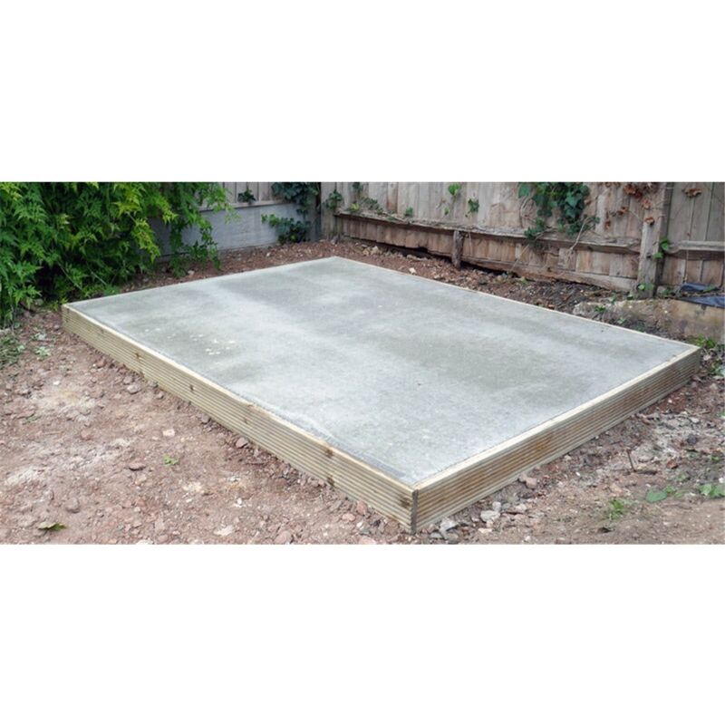 Marlborough - installed - 6ft x 4ft (1.83m x 1.22m) Concrete Base / Pad / Shed Base / Workshop Base / Building Base