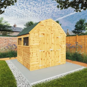 Mercia 8 x 8ft Premium Shiplap Dutch Barn with Assembly