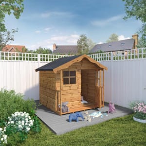Mercia Wooden Poppy Playhouse with Assembly - 5 x 5ft