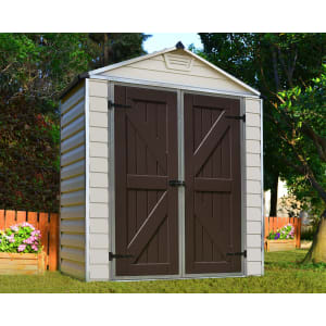 Palram Canopia Skylight Plastic Apex Shed - 6 x 3ft