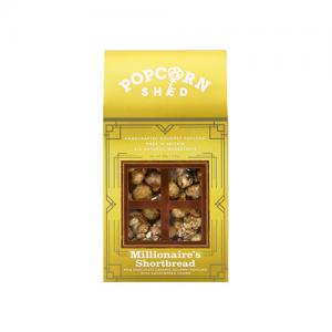 Popcorn Shed Millionaire Shortbread Popcorn Shed 80g Pack of 10