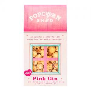 Popcorn Shed Pink Gin Popcorn Shed 80g Pack of 10