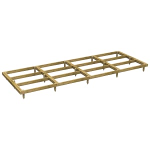 Powersheds Pressure Treated Garden Building Base Kit - 16 x 6ft