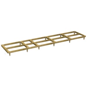 Powersheds Pressure Treated Garden Building Base Kit - 18 x 4ft