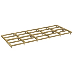Powersheds Pressure Treated Garden Building Base Kit - 20 x 8ft
