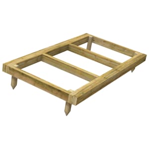 Powersheds Pressure Treated Garden Building Base Kit - 3 x 6ft