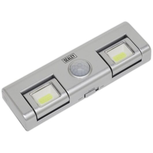 Sealey 8 LED Area Light Automatic PIR Movement Sensor