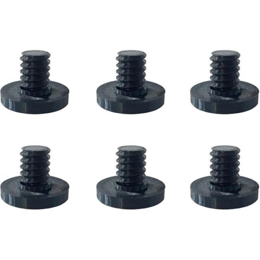 Set of 6 replacement bolts for garden sheds, awning accessories